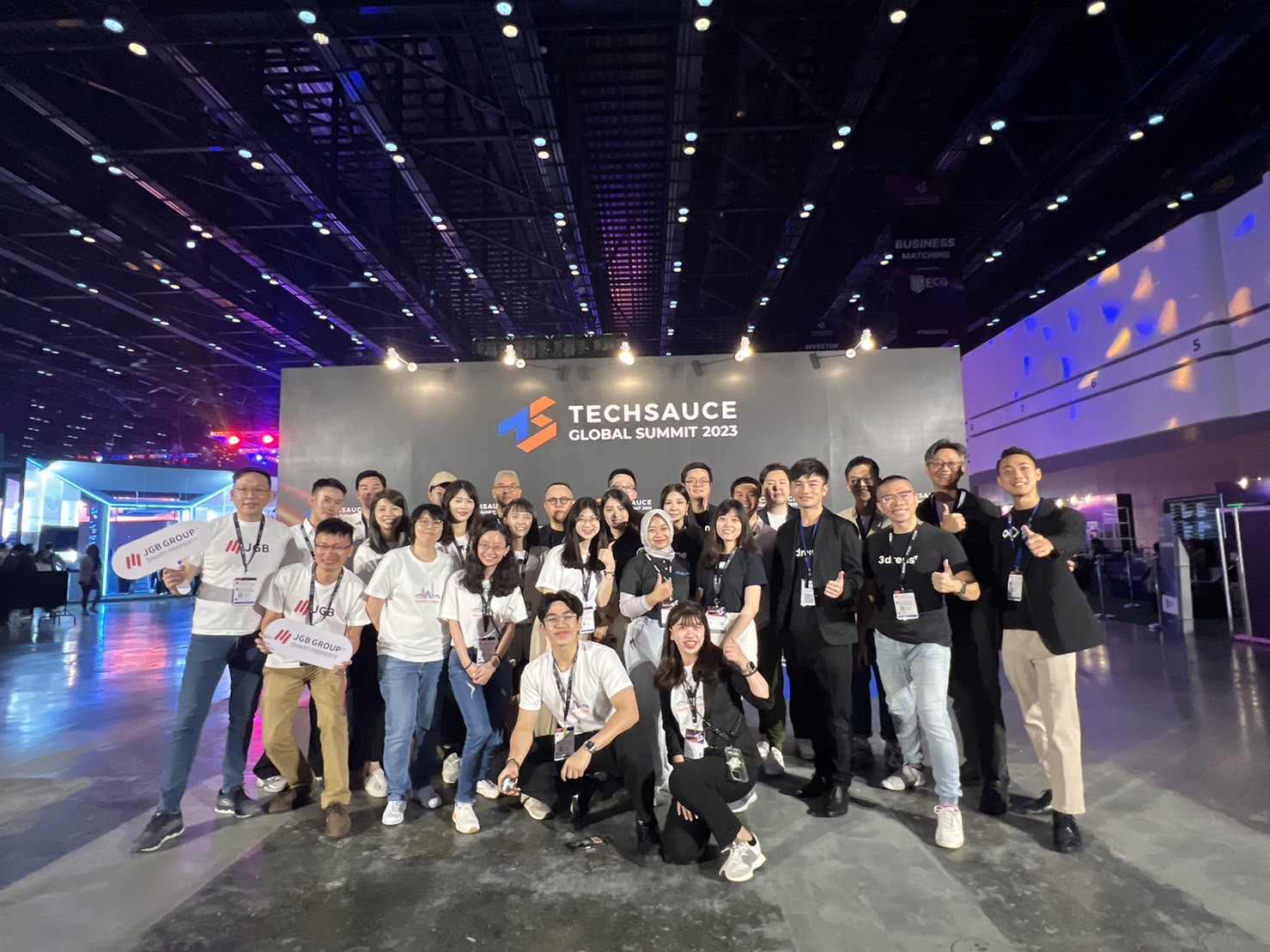 台北市政府於今年8月率領10家台北市的新創公司前往泰國參加「Techsauce Global Summit 2023」  圖／翻攝自創業台北StartUp Taipei臉書